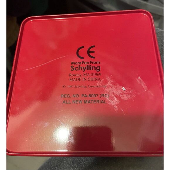 Vintage 1997, Schylling Original Jester Clown Jack In The Box Musical Pop Up Toy - Picture 9 of 9